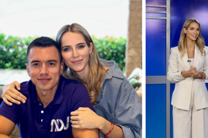 Lavinia tiene dos hijos con Daniel Noboa.