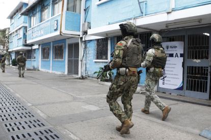 Control. Los hechos violentos en Durán han movilizado hasta a los militares.