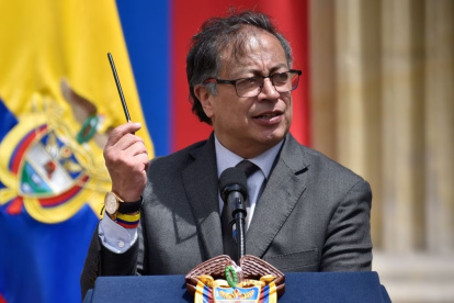 Autoridad. Gustavo Petro acusó al pueblo de Israel de "genocidio" y "barbarie"