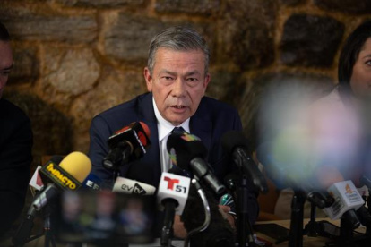 Postura. Gerardo Blyde, jefe de la delegación opositora para el diálogo con el Gobierno de Nicolás Maduro