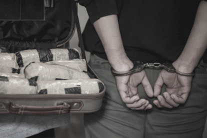 Referencial de detenido por cocaína.