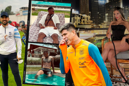 Los futbolistas ecuatorianos hacen de las suyas dentro y fuera de la cancha.