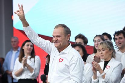 El líder de la oposición polaca Donald Tusk.