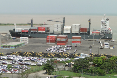 Las instalaciones que administra la Autoridad Portuaria de Esmeraldas.