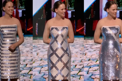 El vestido permite cambios instantáneos en su diseño con solo pulsar un botón