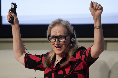 La actriz estadounidense Meryl Streep.
