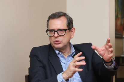 Carlos Rabascall, excandidato a la vicepresidencia de la República por UNES en el 2021.