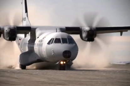 Uno de los aviones adquiridos por el país.