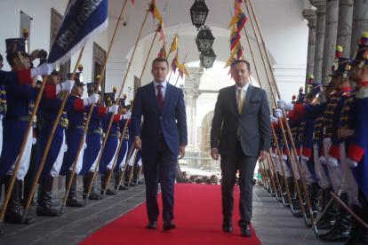 El presidente electo, Daniel Noboa, ya trabaja en el proceso de transición con el gobierno saliente de Guillermo Lasso.