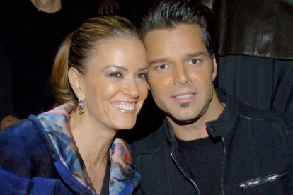 Rebecca de Alba y Ricky Martin vivieron una relación de siete años a finales de la década del 90.