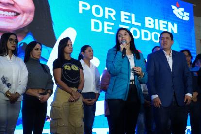 Tristeza hubo en los militantes de la Revolución Ciudadana tras conocer los resultados electorales del 15 de octubre.