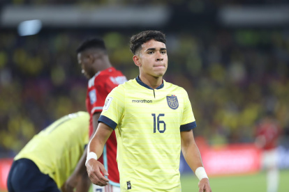Kendry Páez ya juega en la selección absoluta de Ecuador.