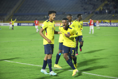 La selección de Ecuador Sub 17 se midió a Paraguay durante el Sudamericano.