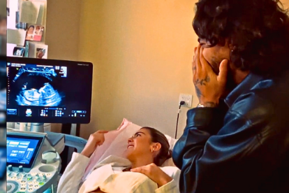 Maluma y su novia Susana Gómez en la visita al ginecólogo.