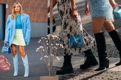 Botas vaqueras y militares