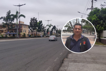 Un camarógrafo de Teleamazonas fue atropellado en La Puntilla.