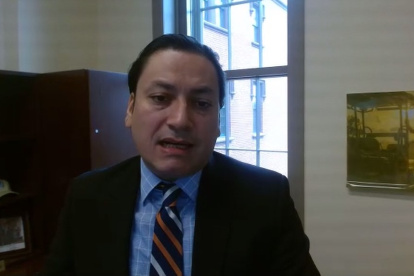 Funcionario. Luis Miranda, Subsecretario Adjunto de Comunicaciones del Departamento de Seguridad Nacional de Estados Unidos.