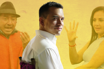 La prefecta del Guayas, Marcela Aguiñaga, en una entrevista pasada.