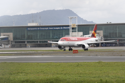 Salida. Imagen referencial del aeropuerto de Guayaquil.