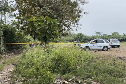 Este fue el sitio donde fue hallado el cuerpo del uniformado.