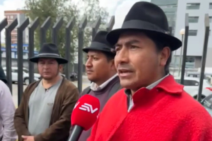Dirigente. El presidente de la Conaie confía en que el bloque de Pachakutik (cinco asambleístas) se subordine a los mandatos de la organización.