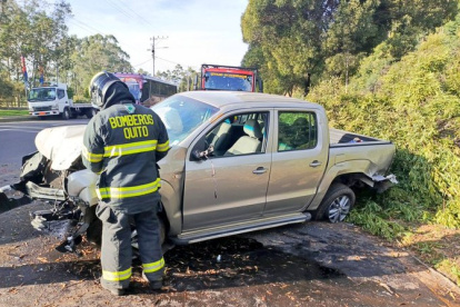 Los accidentes dejaron varios heridos durante la mañana de la capital.