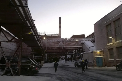 Planta de fundición de níquel de la ciudad rusa de Norilsk.