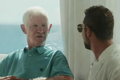 David Bisbal junto a su padre José Bisbal.