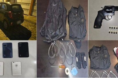 Acción. La Policía informó de la captura de sospechosos de robos a domicilios y unidades comerciales.