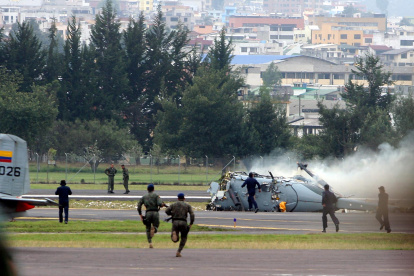 Uno de los accidentes de los helicópteros Dhruv.