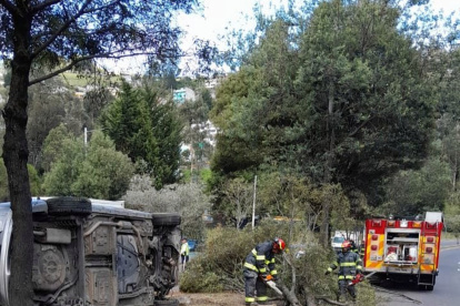 La Simón Bolívar es considerada la vía más peligrosa de Quito.