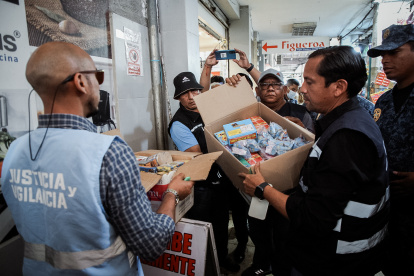 Hecho. El censo se dio en el bloque comercial "Huayna Capac" en la Bahía.