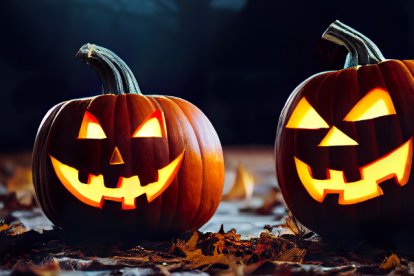 Calabazas. Referencial de Halloween.