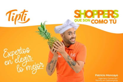 Los shoppers de Tipti seleccionan y transportan los productos con eficiencia.

Su propósito es ser tiempo para las familias, haciendo posible lo imposible.