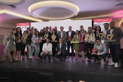 Galardón. Más de 50 marcas locales participaron en el evento.