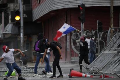 Se dieron varios altercados entre las autoriades locales y los protestantes.