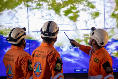 La Dirección General de Protección Civil emitió este domingo alertas