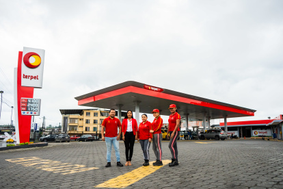 Gasolinera.- La nueva estación de Terpel en Pastaza.