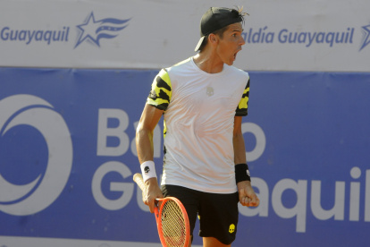 El argentino Federico  Coria en semifinales del año pasado.