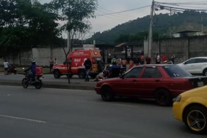 En la imagen, uno de los tantos accidentes que en lo que va del año se han registrado en la avenida Narcisa de Jesús.