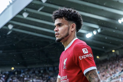 Futbolista - Luis Díaz, extremo izquierda de Liverpool F.C.