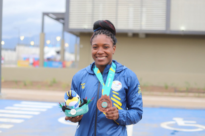 Con 24 años, la guayaquileña es gran prospecto para los Juegos Olímpicos, tras lograr podios en todo el ciclo disputado.