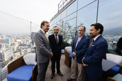 Ricardo Dueñas, José Luis Morejón, Mauricio Morillo y Alexander Hinojosa.
