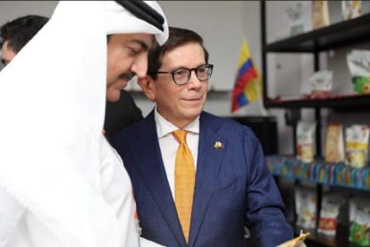 Figura. Embajador de Ecuador en Qatar, Pascual del Cioppo.