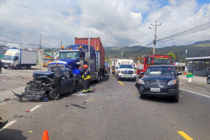 El siniestro de tránsito involucró a cinco automotores.