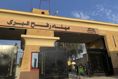 Paso fronterizo de Rafah, que conecta el norte del Sinaí egipcio con la Franja de Gaza.