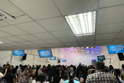 Acto. Según el INEC, un 7,7% de ecuatorianos son indígenas