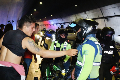 Sanción. La ATM y la Policía, tras las denuncias viralizadas en las redes sociales, actuó y retuvo 84 motos. La cifra, sin embargo, para la ciudadanía fue insuficiente en comparación a las que rodaron y causaron disturbios.