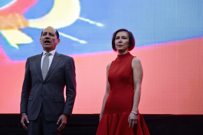 Carlos Larrea y Basak Yalcin.