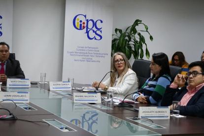 Informe. La Comisión Ciudadana de Selección de contralor aprobó el informe con los puntajes de los postulantes.